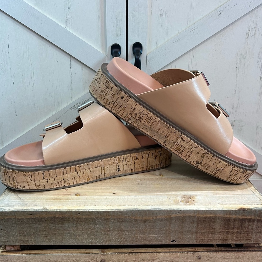 Project Cloud Memory Foam Vegan Platform Wedge Sa… - image 8